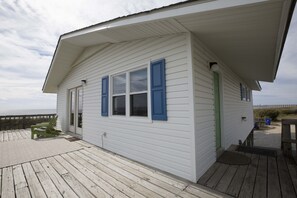 This wide angle photo features 180 degree view of the Atlantic Ocean-Welcome!