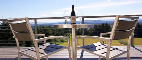 Summer Time Main Deck Vineyard View