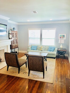 Living Room with Flat screen 
