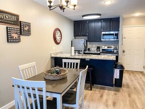 Updated Kitchen and living room