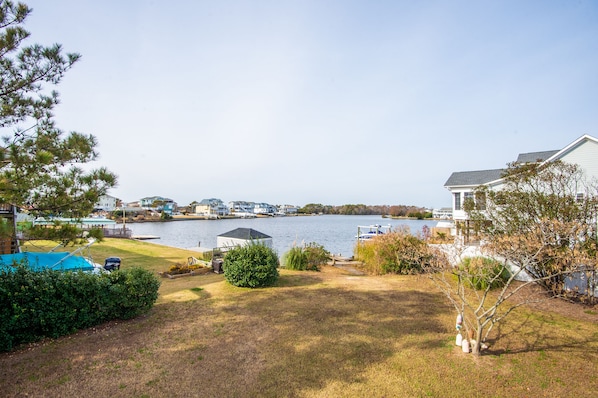 View from the back deck