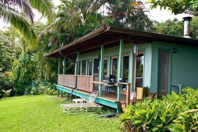 Paradise: Ocean View Cottage Solar Power Tropical Flower Farm