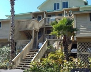 Stairs @ entrance to condo