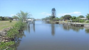 Canal view from dock