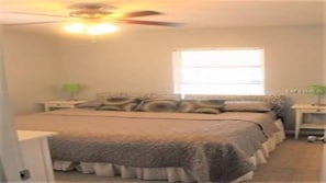 Master Bedroom - King bed
