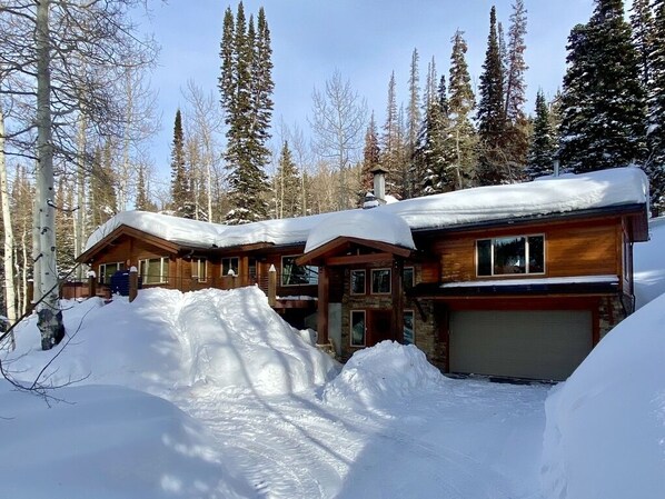 Exterior in winter