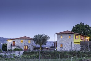Front of property – evening/night