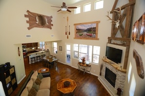 View from upstairs.