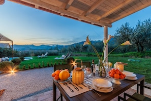 Patio holiday house