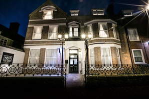 Front of property - evening/night