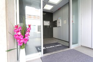 Entrada do alojamento