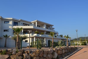Overnatningsstedets facade