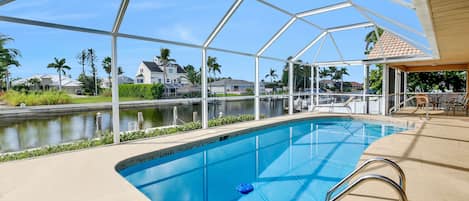 Enjoy gorgeous views of clear blue Marco Island skies from your own backyard! 