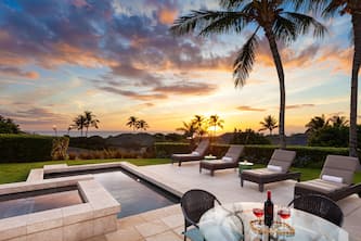 Mauna Kea Resort Villa, Ocean Views With Pool & Spa In Backyard