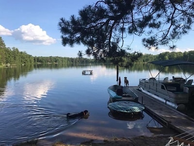 Family and pet-friendly Lakeside Lodge, close to the best of the Northwoods!