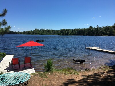 Family and pet-friendly Lakeside Lodge, close to the best of the Northwoods!