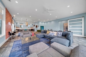 Your Never Far From The Action With This Open Floor Plan.