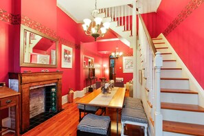 Vacation begins as you enter the cozy French country dining. Bedrooms upstairs!