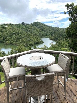 Outdoor Table with a View