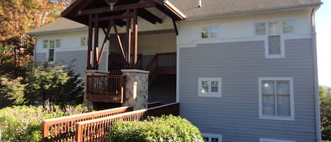 Upstairs unit with sleeping loft