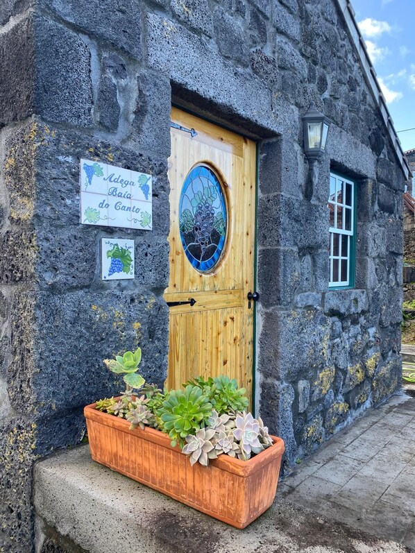 Entrance to the house