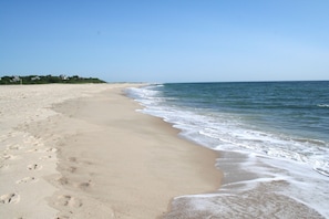 The best beach on Cape Cod, MA - Nauset Beach, part of the National Seashore.