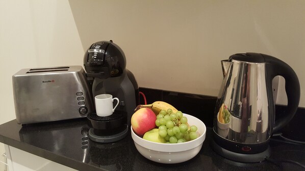 Kaffe och/eller kaffebryggare
