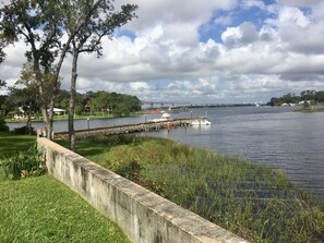 Besides our lovely view of little Pottsburg Creek, our community dock awaits.