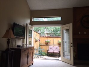 Garden area