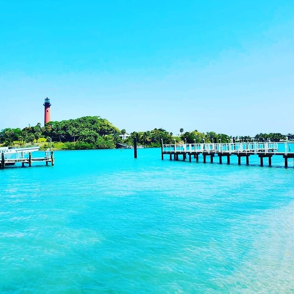 You're Located a few Minutes Drive from Jupiter Lighthouse & Jupiter Inlet