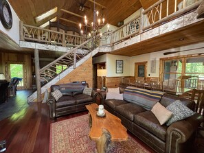 Open Floor Plan Living & Dining Room