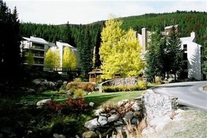 Outside - lovely in all seasons Winter Park CO Iron Horse Resort