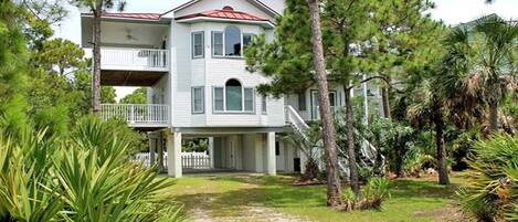 Views from deck and windows of the Gulf