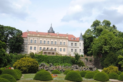 Märchenhafte Ferienwohnung im Ostflügel des Historischen Schlosses Wiesenburg