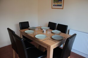 Dining area (highchair is also provided)