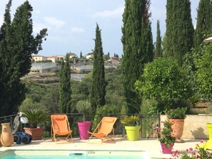 Vue sur la colline