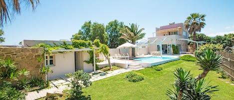 Waterfront Villa,Sfakaki,Rethymno,Bird's eye view of the property