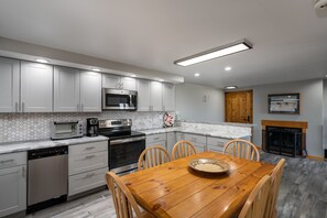 Kitchen and Dining Area