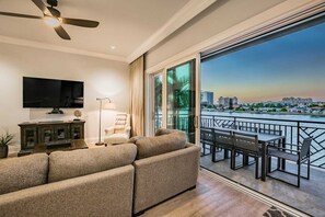 Enjoy watching 1 of 5 Flat Screen TV's in the Town Home while enjoying the gorgeous view