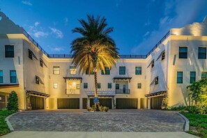 "Front Exterior of Building 152, We are Unit 2, 2nd Unit from Left with Front Balcony"