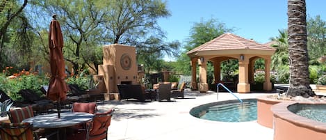 Stunning Pool Area with a Heated Pool and Spa