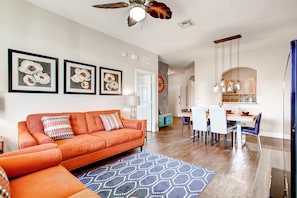 Lots of space for the entire family to gather for some quality family time.