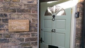 Key is in the lock-box by the front door
