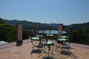 the terrace