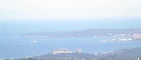 Panoramic sea view from the terrace