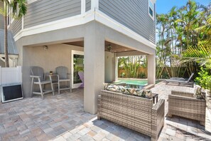 Poolside Lounge Area