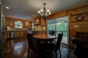 Dining Table between living and kitchen