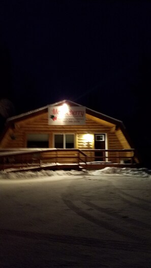 Front of property - evening/night
