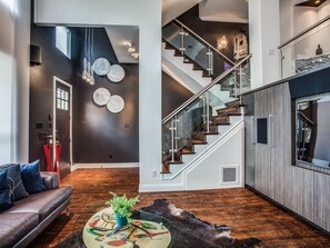 “ I don't know where to begin other than we are looking into getting one of these townhomes now! We wish this one was for sale, furnished! Everything about this place is top notch! I love how all the lights dim, perfect for setting any mood. I also love the abundance of mirrors in this house. There is so much space in this house that you never feel on top of one another. What a place and great...