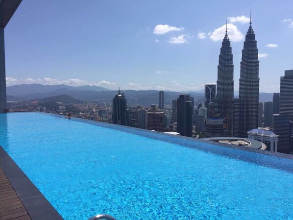 Rooftop pool